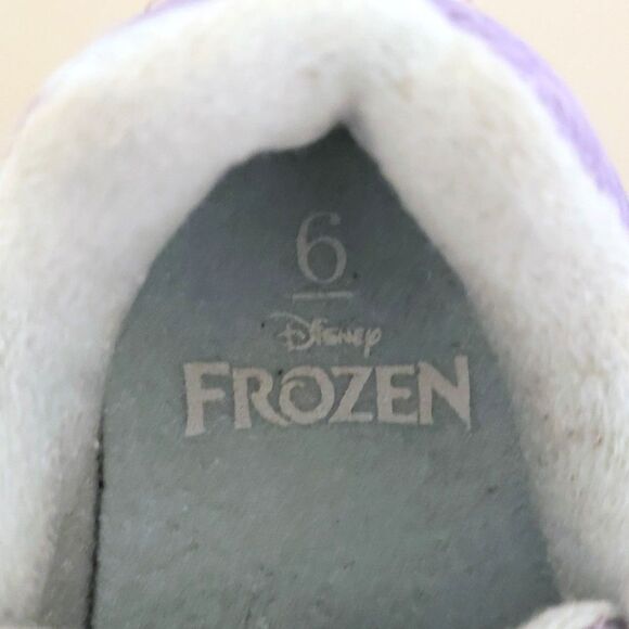 Disney Frozen Girl Sneakers Size 6 - Picture 7 of 7